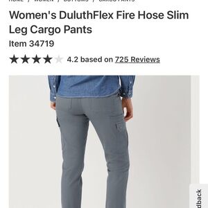 Duluth women workwear size 2 x 31